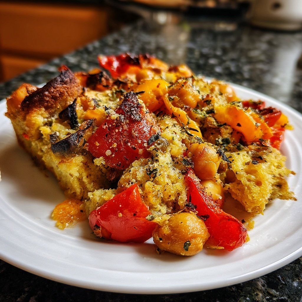Baked Veggie Chickpea Bake