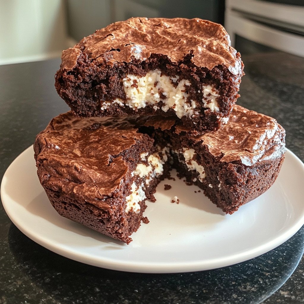 Cottage Cheese Brownies with Cinnamon