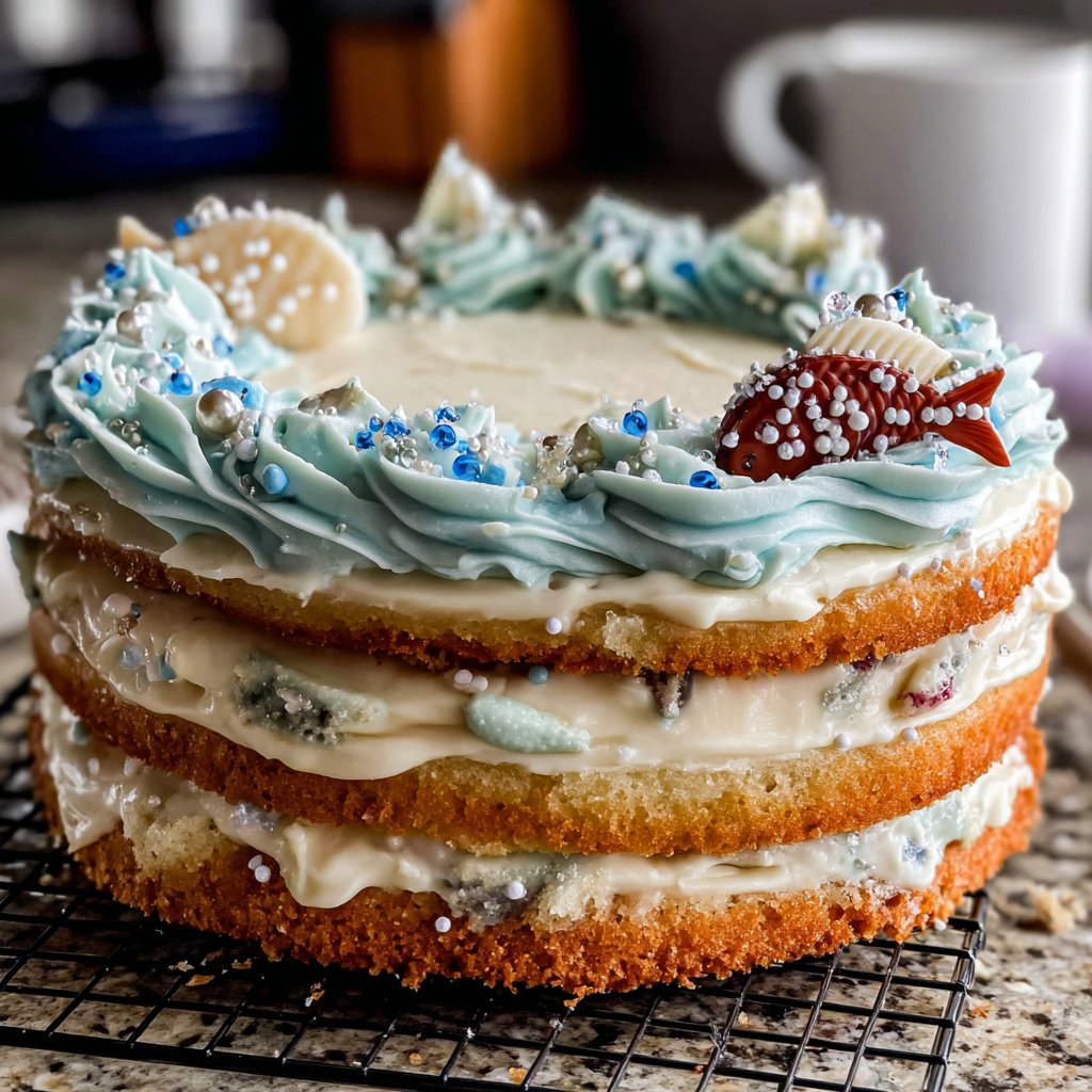 Pisces Cake Design For Birthday Parties