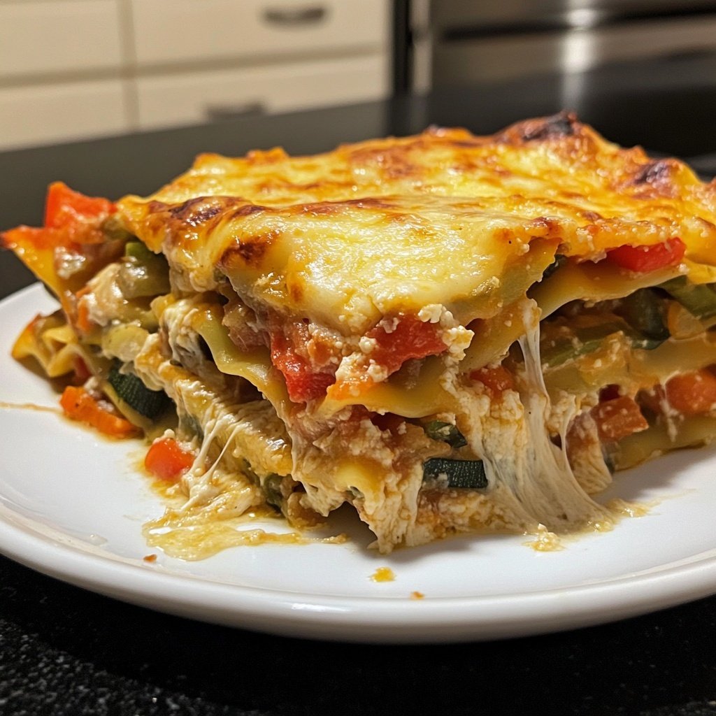 Sunday Baked Vegetable Lasagna