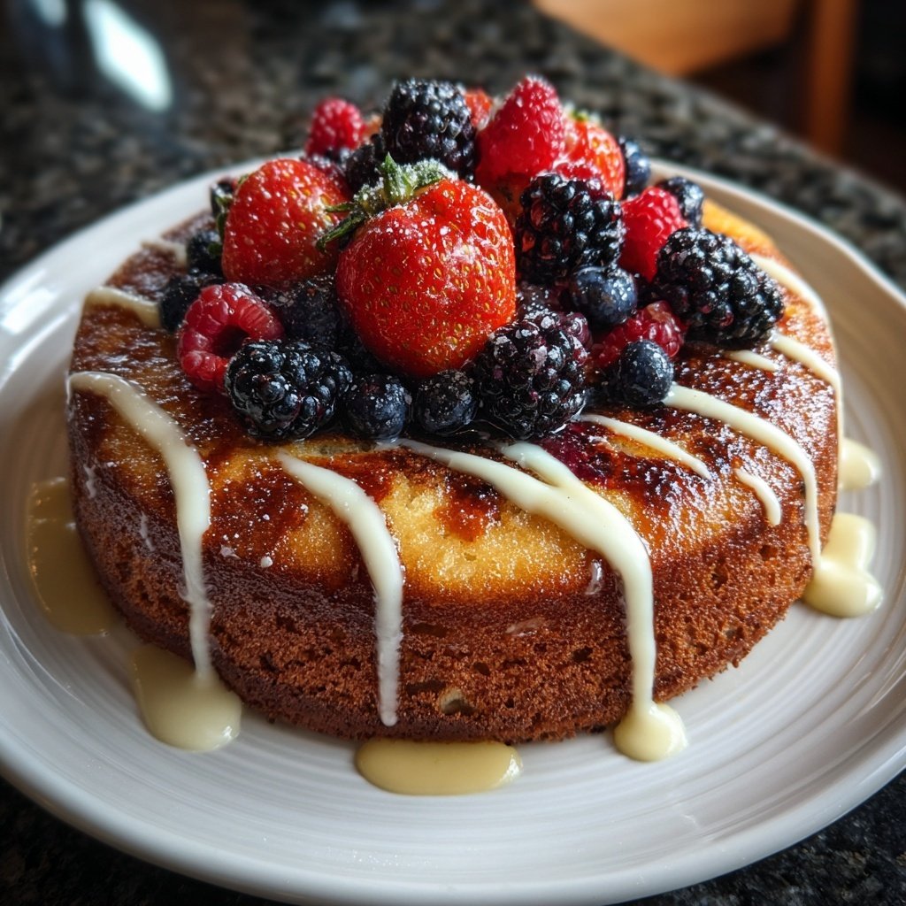 Limoncello Ricotta Cake