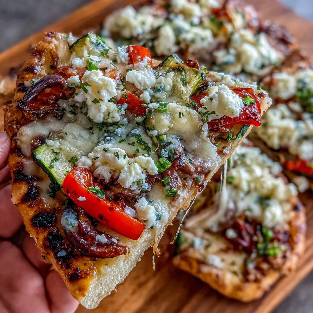 Grilled Veggie Flatbread