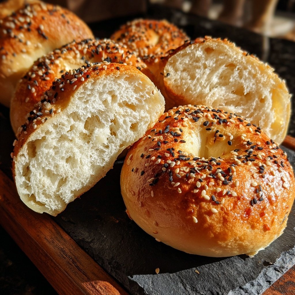 Soft Yogurt Bagels Oven Baked