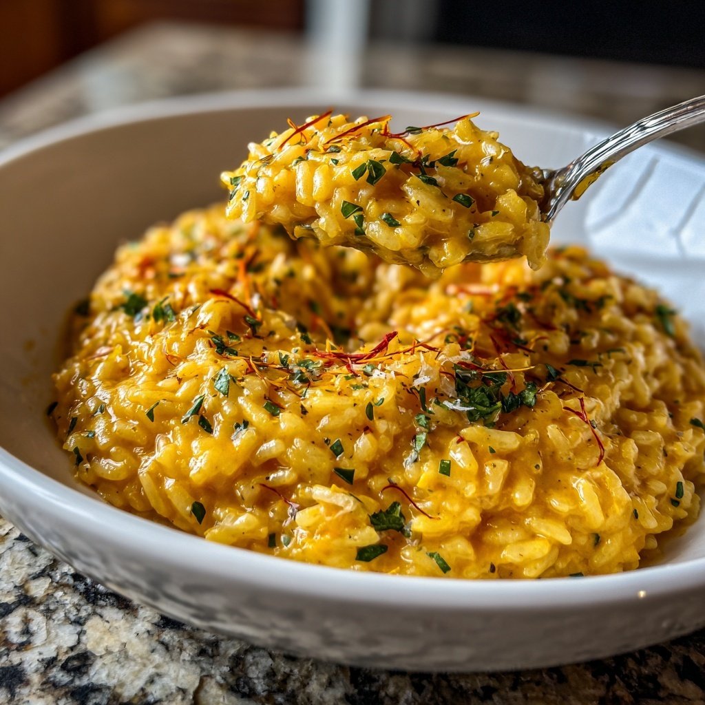 Saffron Risotto for Special Occasions