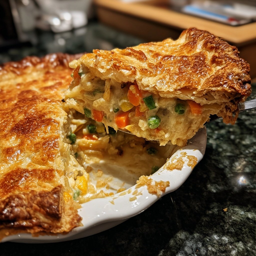 Sunday Creamy Vegetable Pot Pie