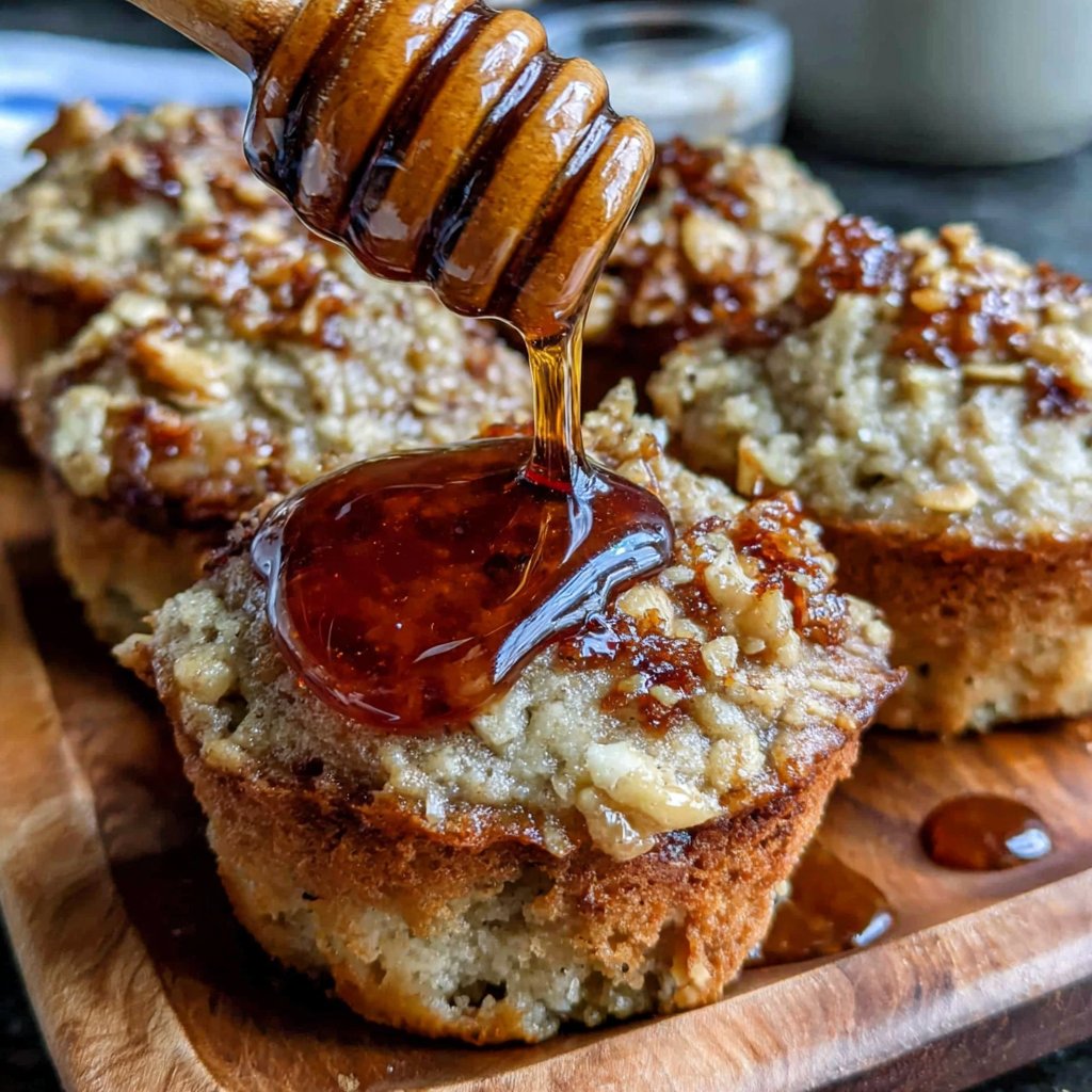 Healthy Muffins With Oats And Honey